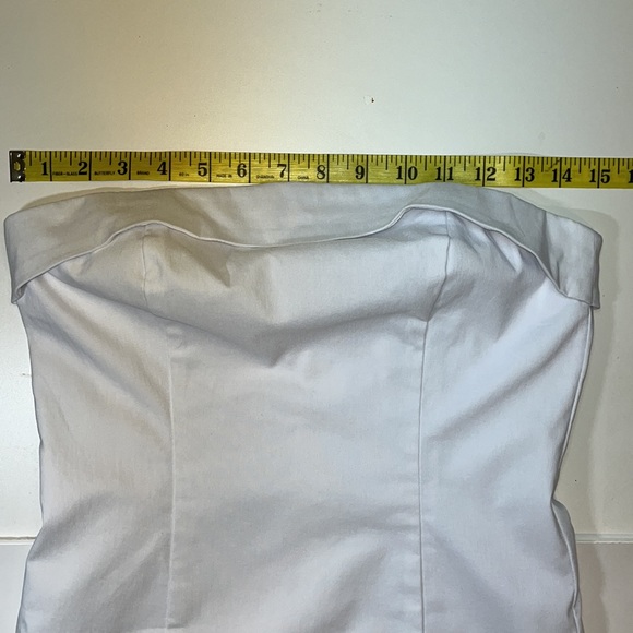 NWT: Glassons strapless, white, mini bodycon - Picture 9 of 12